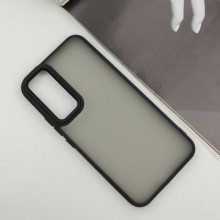 Чохол TPU+PC Lyon Frosted для Samsung Galaxy S25 / S24 – Чорний