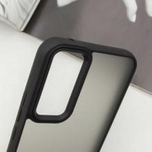 Чохол TPU+PC Lyon Frosted для Samsung Galaxy S25 / S24 – Чорний