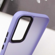 Чохол TPU+PC Lyon Frosted для Samsung Galaxy S25 / S24 – Фіолетовий