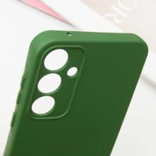 Чохол Silicone Cover Lakshmi Full Camera (AA) with logo для Samsung Galaxy S25 – Зелений