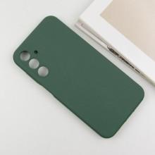 Чехол Silicone Cover Lakshmi Full Camera (AAA) для Samsung Galaxy S25 – Зеленый