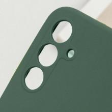 Чехол Silicone Cover Lakshmi Full Camera (AAA) для Samsung Galaxy S25 – Зеленый