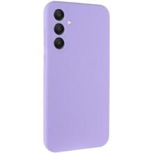 Чехол Silicone Cover Lakshmi Full Camera (AAA) для Samsung Galaxy S25 – Сиреневый