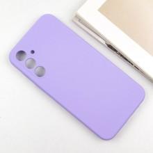 Чехол Silicone Cover Lakshmi Full Camera (AAA) для Samsung Galaxy S25 – Сиреневый