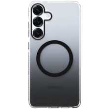 Чехол TPU+PC Phantom with MagSafe для Samsung Galaxy S25 – Черный