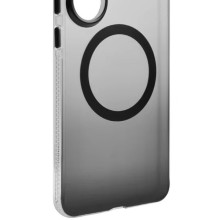 Чехол TPU+PC Phantom with MagSafe для Samsung Galaxy S25 – Черный