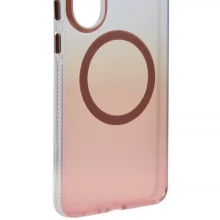 Чехол TPU+PC Phantom with MagSafe для Samsung Galaxy S25 – Rose Gold