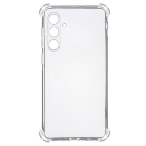 TPU чехол GETMAN Ease logo усиленные углы Full Camera для Samsung Galaxy S25 – Прозрачный