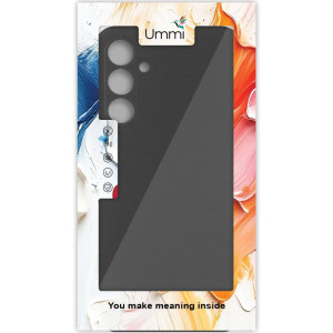 Чохол Silicone Cover Ummi Lakshmi Full Camera (AA) для Samsung Galaxy S25 – Чорний