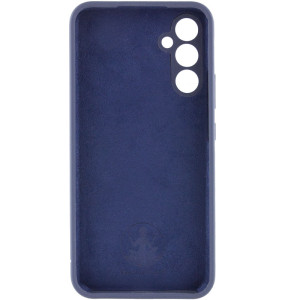 Чохол Silicone Cover Lakshmi Full Camera (AAA) для Samsung Galaxy S25 – Темно-синій
