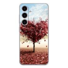 Чехлы для любимой на Гелексі S25 (VPrint) (Дерево серце)