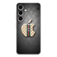 Чехлы ГУЧЧИ для Гелекси S25 (AlphaPrint) (Apple gucci)
