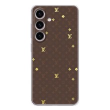 Чехлы Луи Витон для Samsung Galaxy S25 (AlphaPrint - LOUIS VUITTON) (дизайн Луи Витон)