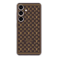 Чехлы Луи Витон для Samsung Galaxy S25 (AlphaPrint - LOUIS VUITTON) (обои LV)