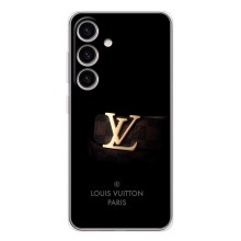 Чехлы Луи Витон для Samsung Galaxy S25 (AlphaPrint - LOUIS VUITTON) (ремешок LV)