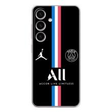 Чехлы PSG для Samsung Galaxy S25 (AlphaPrint) (футболка ПСЖ)