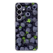 Чохли з фруктами для Samsung Galaxy S25 (VPrint) (Ожина)