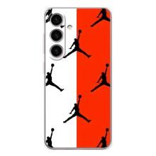 Чохли для Samsung Galaxy S25 - з картинкою JORDAN (AlphaPrint) (Лого Джордан)