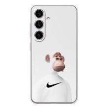 Чехлы с Обезьянами NFT для Samsung Galaxy S25 (AlphaPrint) (обезьяна NFT Nike)