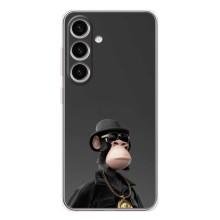 Чехлы с Обезьянами NFT для Samsung Galaxy S25 (AlphaPrint) (Обезьяна NFT)