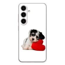 Чохли з собаками для Samsung Galaxy S25 (VPrint) (Песик)