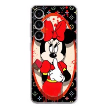 Чехол Disney Mouse Samsung Galaxy S25 (PREMIUMPrint) – Минни Маус ЛВ