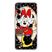 Чехол Disney Mouse Samsung Galaxy S25 (PREMIUMPrint) – Минни peace