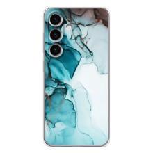 Чохол для Гелексі S25 - з принтом (Дизайнерські) (AlphaPrint) (Бірюзовий мрамор)