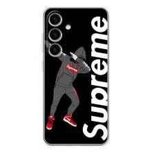 Чеохол для Samsung Galaxy S25 з картинкою Supreme (AlphaPrint)