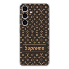 Чеохол для Samsung Galaxy S25 з картинкою Supreme (AlphaPrint)