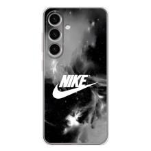 Чехол для Samsung Galaxy S25 - с принтом Найк (AlphaPrint) – Лого Найк