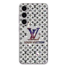 Чохол Стиль Louis Vuitton на Samsung Galaxy S25 (Яскравий LV)