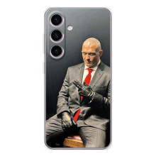 Чехол с картинкой Александр Усик для Samsung Galaxy S25 – Усик (Хитман)