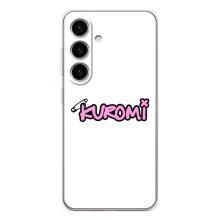 Чохол з персонажем Куромі на Samsung Galaxy S25 – Лого Куромі