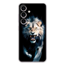 Чехол с картинкой «Хищники» для Samsung Galaxy S25 – Лев