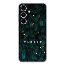 Новогодние, Праздничные Чехлы для Samsung Galaxy S25 - 2024 год – Winter