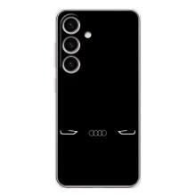 Силіконовий бампер з картинкою машини на Samsung Galaxy S25 (Сілует Audi)