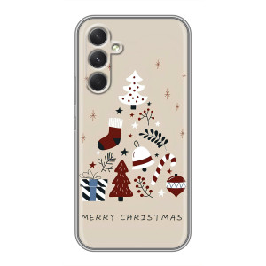 Чехол Санта Клаус для Samsung Galaxy S26 Edge (Merry Christmas)