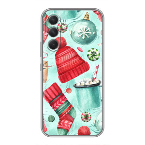 Чехол Санта Клаус для Samsung Galaxy S26 Edge (Одежда)