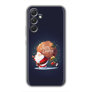 Чехол Санта Клаус для Samsung Galaxy S26 Edge (Подарки от Санты)