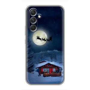 Чехол Санта Клаус для Samsung Galaxy S26 Edge (Санта)