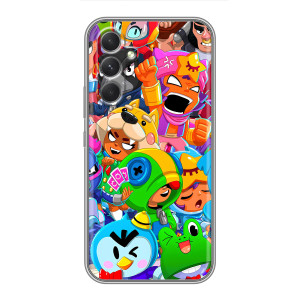 Силиконовый Чехол на Samsung Galaxy S26 Edge с картинкой Brawl Stars