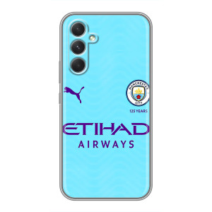 Силиконовые Чехлы принт Футбол на Samsung Galaxy S26 Edge – Man City