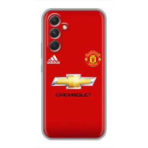 Силиконовые Чехлы принт Футбол на Samsung Galaxy S26 Edge – Man United