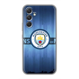 Силиконовые Чехлы принт Футбол на Samsung Galaxy S26 Edge – ManCity