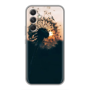Силиконовый Чехол с одуванчиками на Samsung Galaxy S26 Edge – Красивый одуванчик