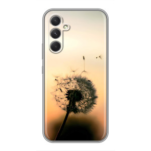 Силиконовый Чехол с одуванчиками на Samsung Galaxy S26 Edge – Роздумаханый одуванчик