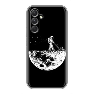 Силиконовый Чехол с принтом "Космонавты" на Samsung Galaxy S26 Edge – Космонавт