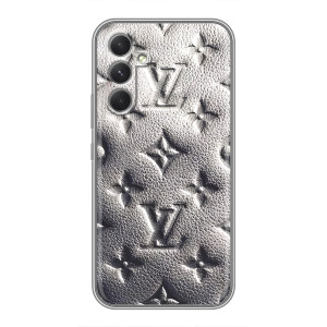 Текстурный Чехол Louis Vuitton для Самсунг Галакси С26 Эдж (Бежевый ЛВ)
