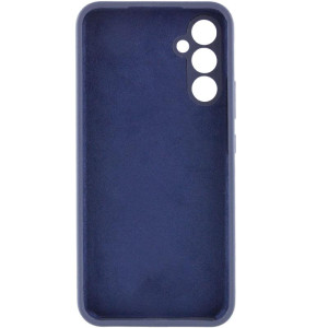 Чехол TPU GETMAN Liquid Silk Full Camera для Samsung Galaxy S26+ – Синий